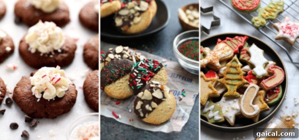Guilt-Free Protein Buckeye Bites 6 Christmas Cookies on plate.