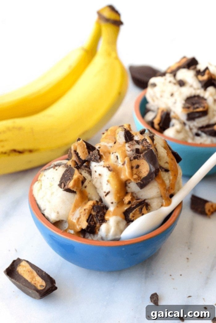 Peanut butter cup flavored soft serve.