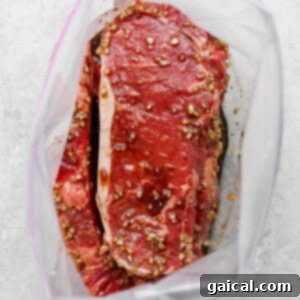 steak marinade.