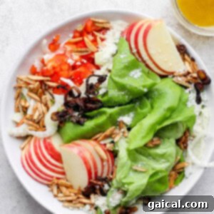 Butter lettuce salad in a bowl.