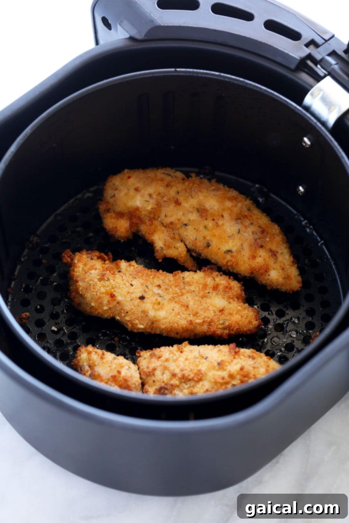 Air Fryer Chicken Tenders come out super tender on the inside and crispy on the outside. You will love this 30-Minute meal! chicken tenders in air fryer