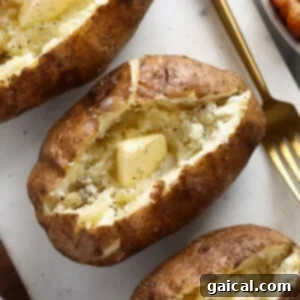 Smoke-Kissed Baked Potatoes 2 smoked baked potatoes