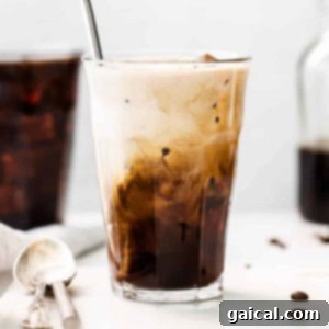 Crafting the Perfect Cold Brew 11 cold brew in glass.