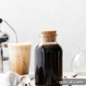 Crafting the Perfect Cold Brew 15 Cold brew coffee in a jar.
