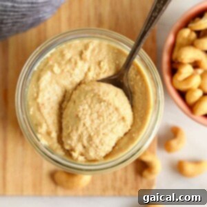 homemade cashew butter