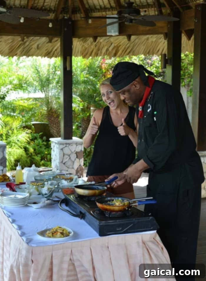 Indulge in the finest cuisine and adventures at Sandals Ochi Beach Resort in Ocho Rios, Jamaica, part of an unforgettable Funjet Vacations experience including snorkeling, great food, SUP, and more.