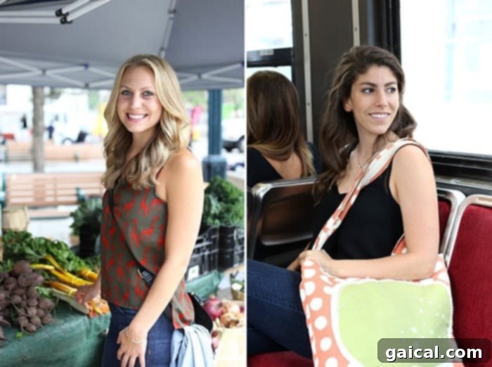 Stylish people and vibrant street life in downtown Toronto