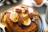 Fluffy Gluten-Free Pumpkin Spice Pancakes