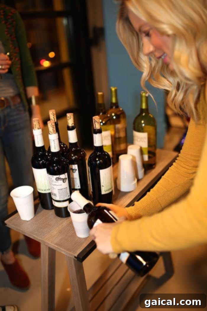 FFF's Fantastic Fifth: Reliving the Birthday Fun 3 Wine selection from Surdyk's at Fit Foodie Finds party