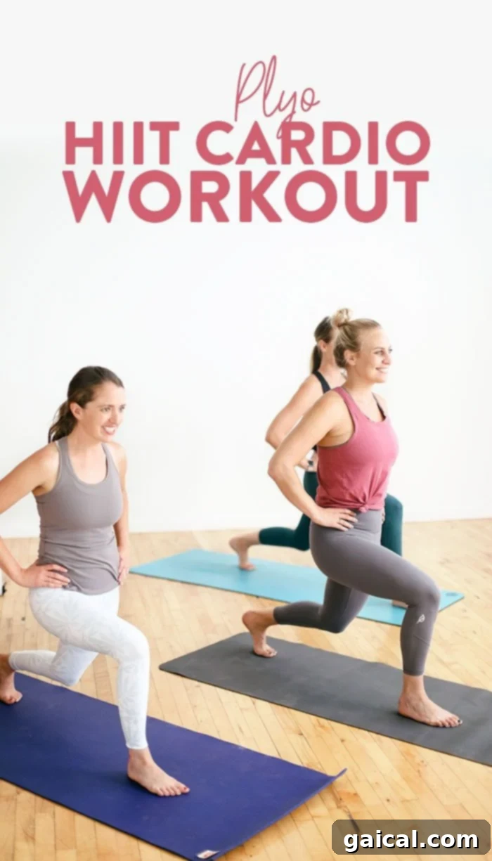 Plyo HIIT Cardio Workout: Your Anywhere, Anytime Fat-Burning Solution Plyo HIIT Cardio Workout - High-Intensity Interval Training for Fat Loss and Weight Loss