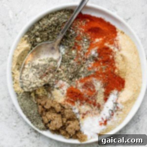 A bowl of homemade salmon seasoning, ready to be used for flavorful salmon dishes.