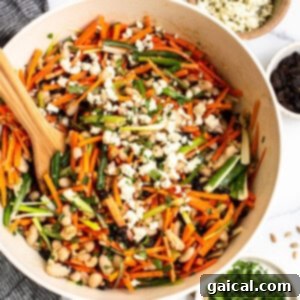French Carrot Salad in a bowl.