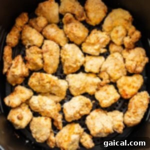 Sweet and Sticky Air Fryer Honey Sesame Chicken 4 chicken in air fryer