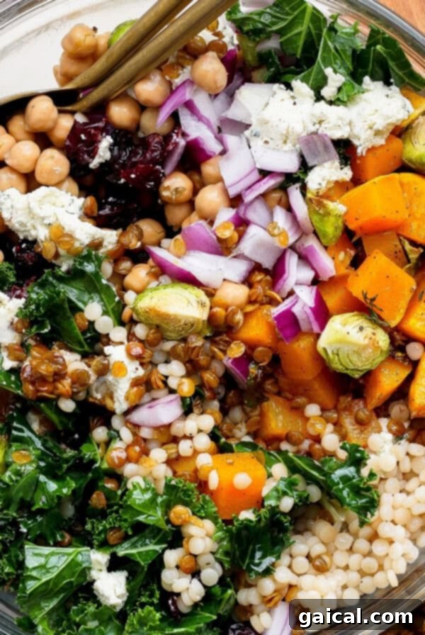 Vibrant Strawberry Broccoli Salad with Poppy Seed Vinaigrette 3 A selection of fresh, colorful salads, including couscous, gnocchi, chicken, and halloumi varieties, highlighting a diverse range of healthy recipes.
