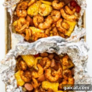 Zesty Shrimp Grill Parcels 11 All or the ingredients for these shrimp packets go into two foil packs.
