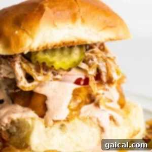 Easy burger sauce in a bowl.