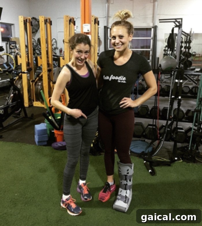 My Mexican Misadventure: A Broken Foot and the Flu From Hell 4 Modified workout with broken foot