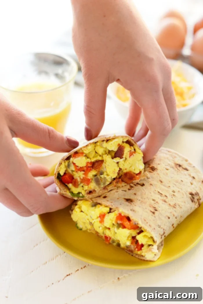 Protein-Packed Breakfast Burritos: The Ultimate Meal Prep Solution This is meal prep at its finest! Make these delicious protein-packed breakfast burritos to have before work or school all week long!