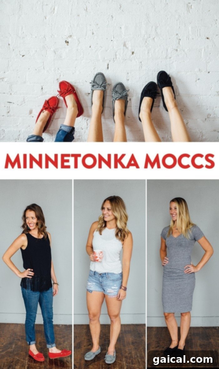 My Minnesota Obsessions Lately 5 Things I'm Loving Lately - MN Edition from FitFoodieFinds.com featuring Minnetonka Kilty Hard Sole Moccasins.