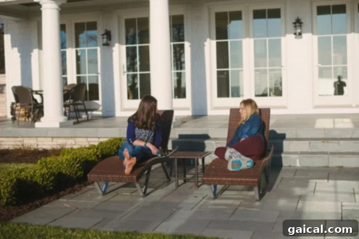 Bloggers relaxing in a beautiful lounge area