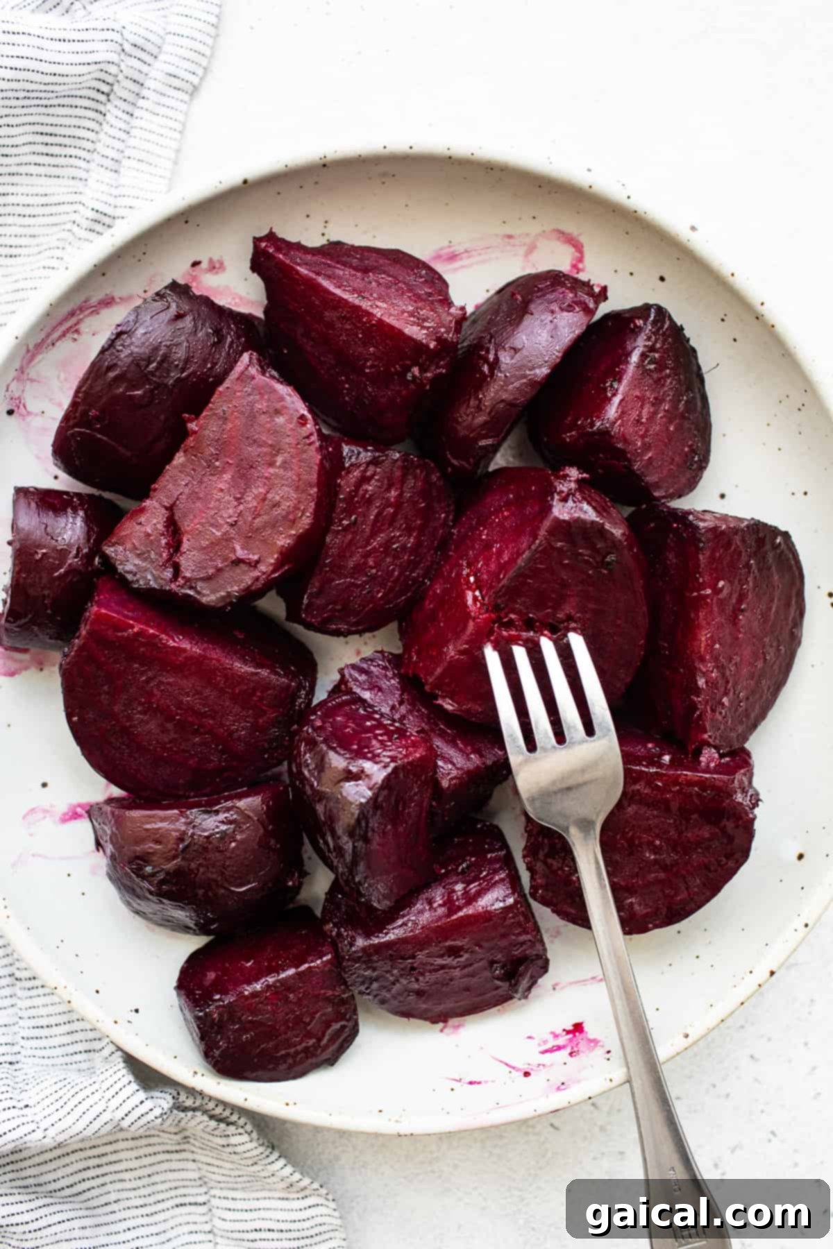 Unlocking the Flavor of Beets 2 Roasted beets on a plate, perfectly tender and vibrant.