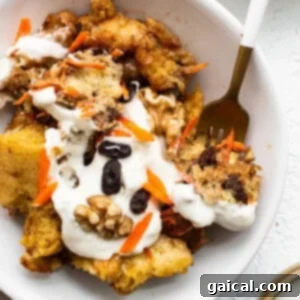 Casserole in bowl.
