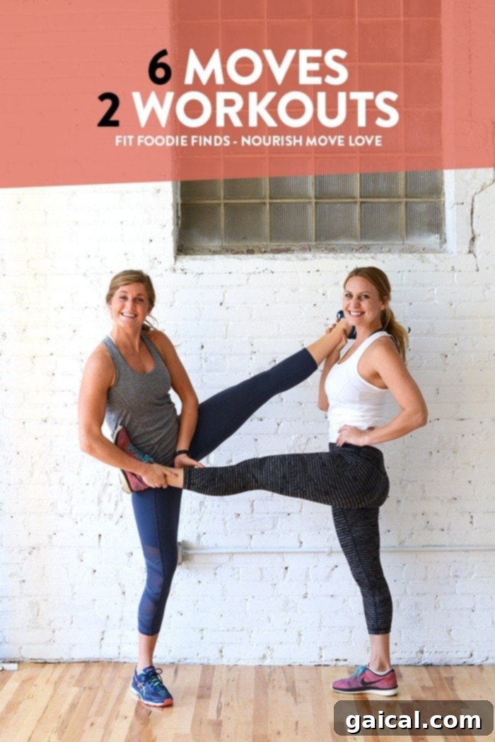 Dynamic Full Body Surge 2 Two diverse total body workouts designed using only six foundational exercises. Perfect for maximizing efficiency and challenging your fitness.
