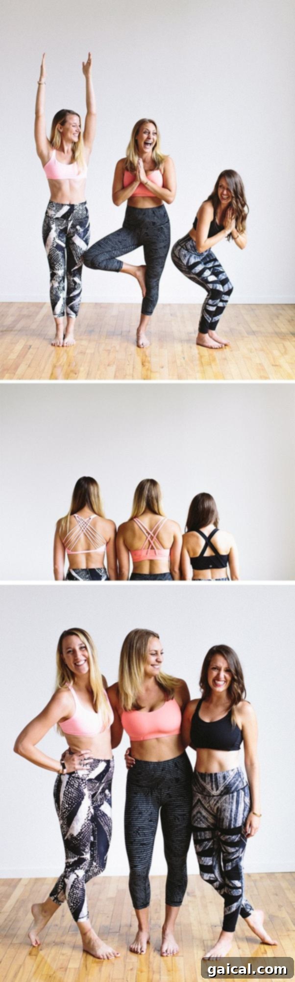 Our diverse team showcasing their favorite Lululemon sports bras, highlighting effective support for various body types and cup sizes, from A to DD.