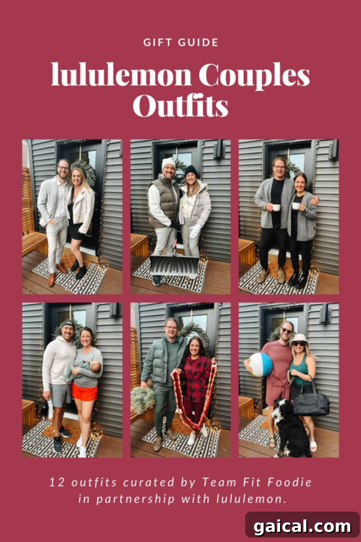 Lululemon couples outfits for holiday gifting inspiration and real body reviews