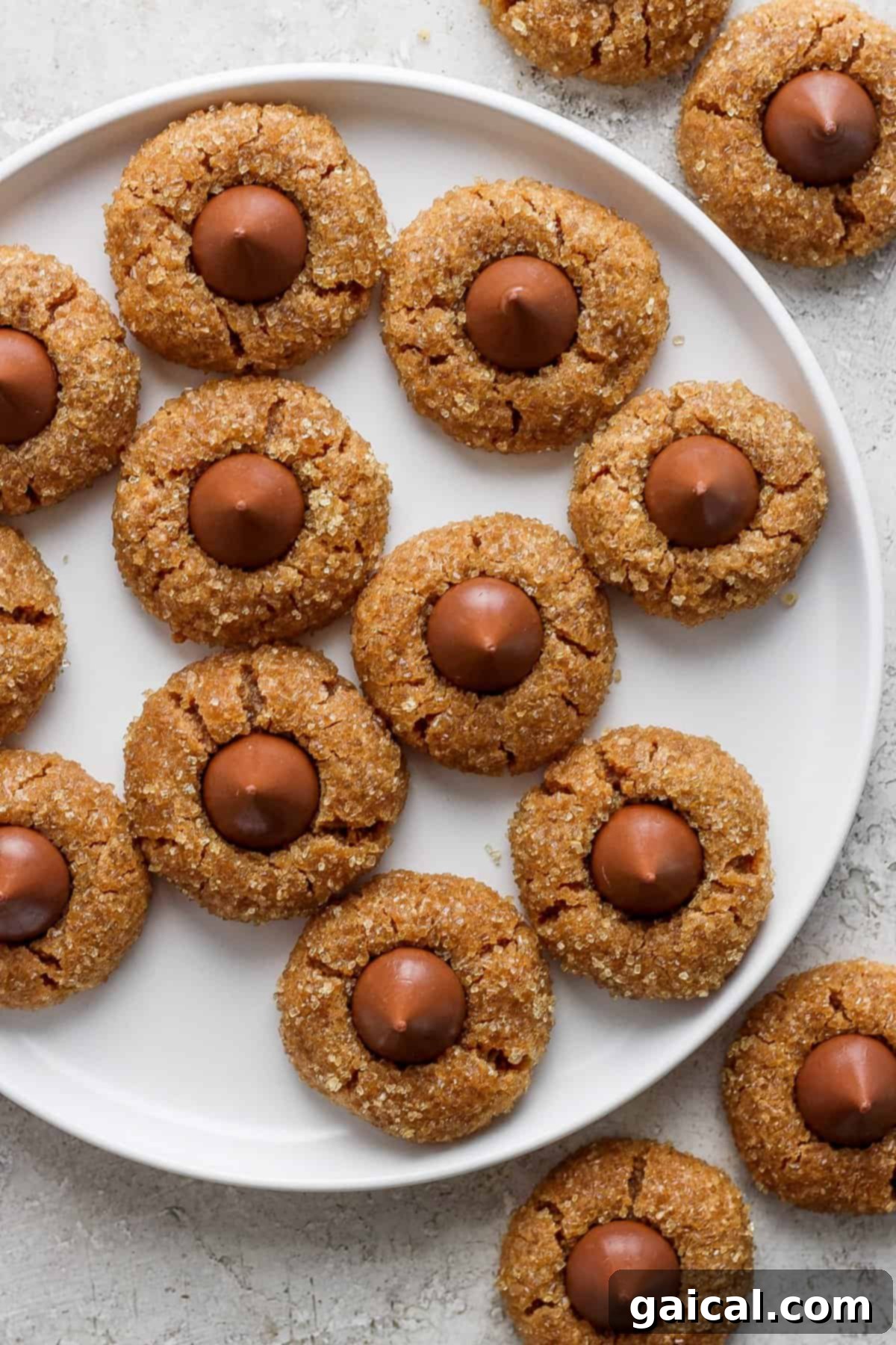 The Fit Foodie December Cooking Collective 2023 4 A delightful plate of freshly baked peanut butter cookies, ready for a festive holiday celebration.