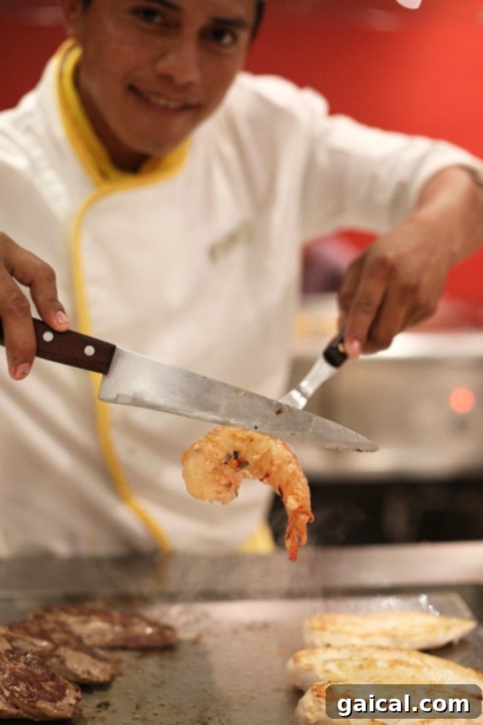 Another artfully plated dish, showcasing the culinary excellence available at the resort.