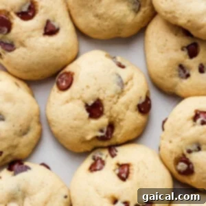 A freshly baked batch of chocolate chip cookies cooling on a wire rack, ready to be enjoyed.