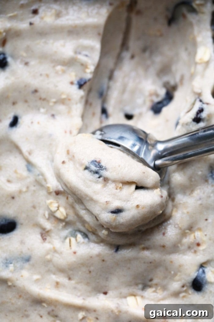 Blueberry Muffin Banana Swirl 5 Cool off this summer with this Vegan Blueberry Muffin Banana Soft-Serve. It is naturally sweetened, delicious, and made with only six ingredients!