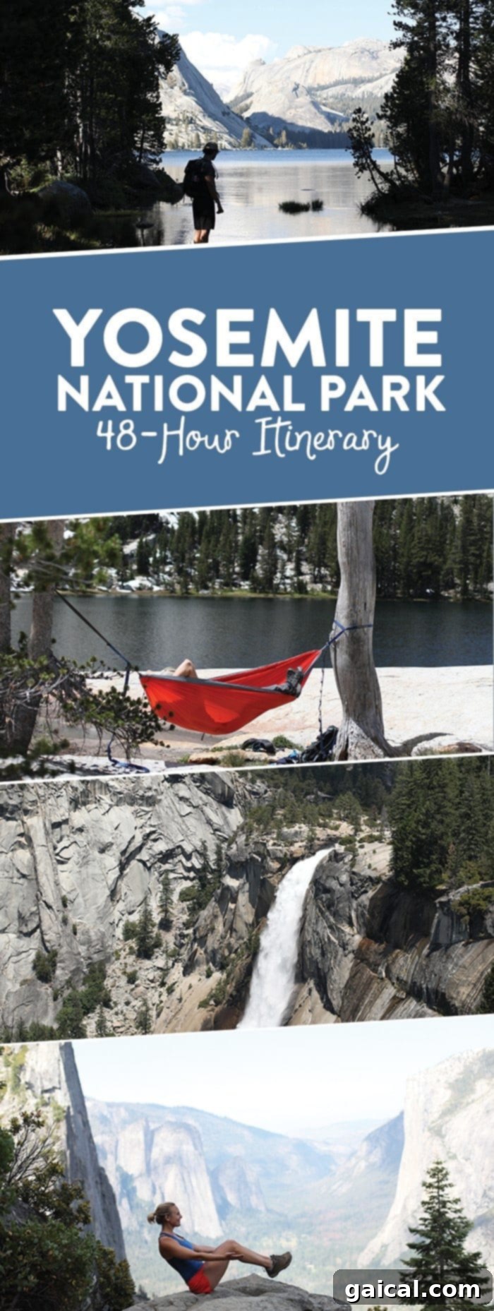 Fit Foodie Yosemite 48 Hour Itinerary 3 Stunning landscape views and a couple hiking in Yosemite National Park