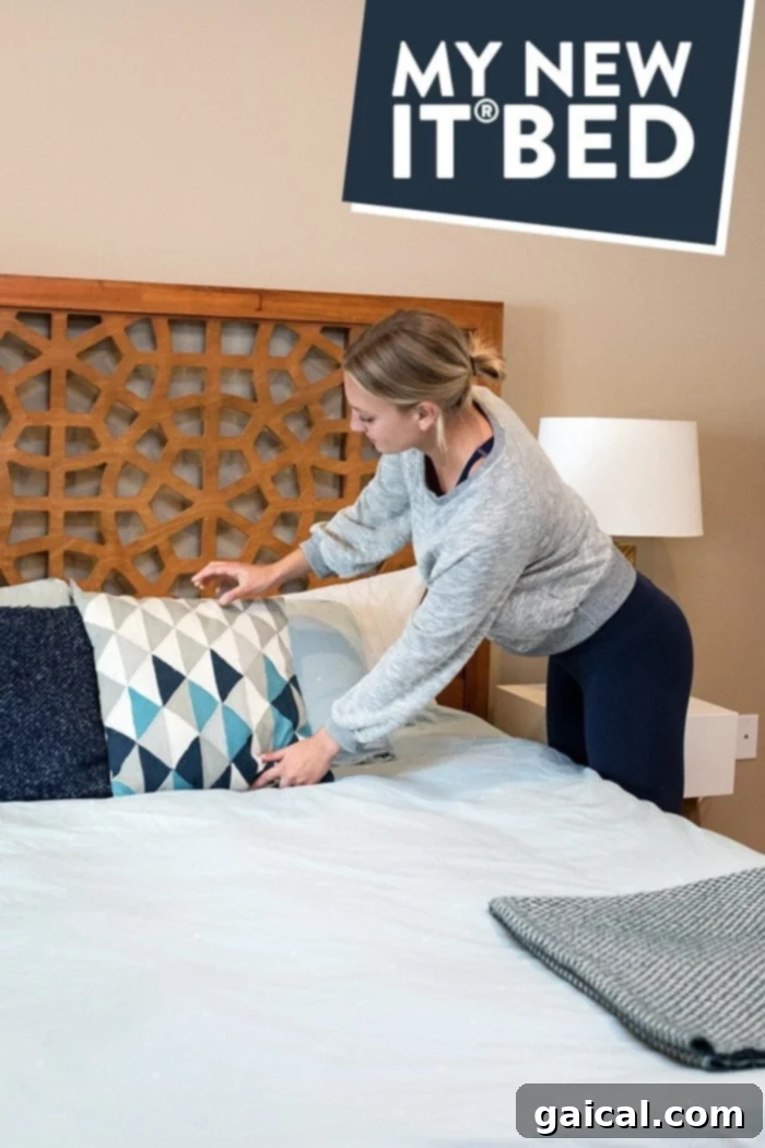 Bedtime Zen Soothing Stretches on My itbed 2 Discover the it® bed by Sleep Number: a high-tech, budget-friendly smart mattress offering personalized comfort and advanced sleep tracking.