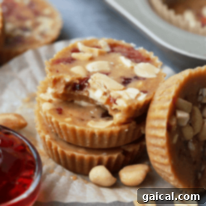 Crunchy PB&J Power Bites 2 Healthy Peanut Butter Cups!