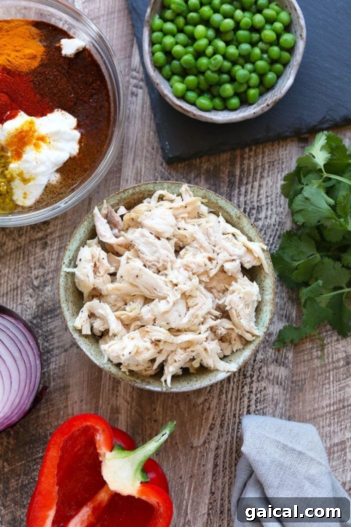 Golden Curry Chicken Salad 4 Ingredients for the curry chicken salad