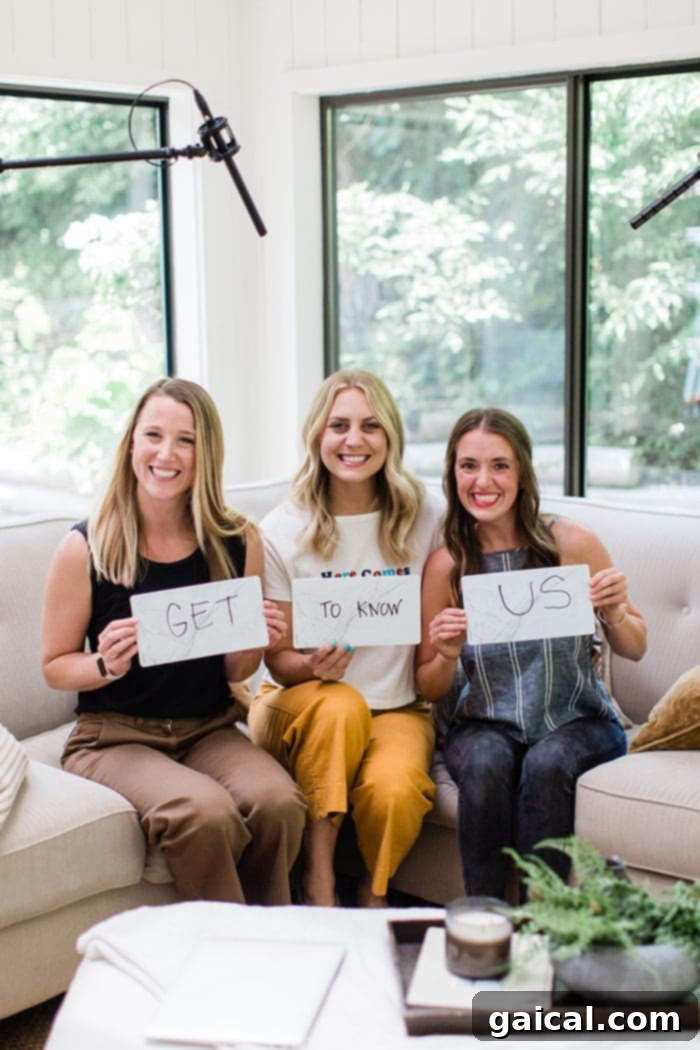 Watch this get to know you video to learn a little bit more about Lee, Linley, and Emily from the food and lifestyle blog, Fit Foodie Finds! Emily, Lee, Linley