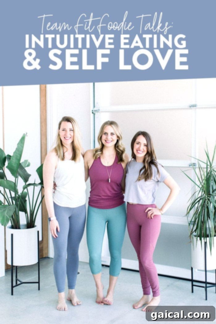 Team Fit Foodie: Decoding Intuition And Embracing Self-Love 2 Team Fit Foodie discusses intuitive eating and self-love