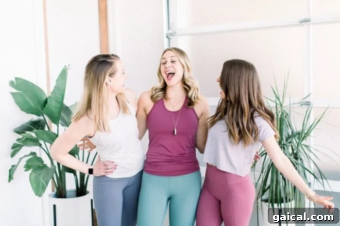 Team Fit Foodie: Decoding Intuition And Embracing Self-Love 3 Two women smiling, discussing wellness and self-love