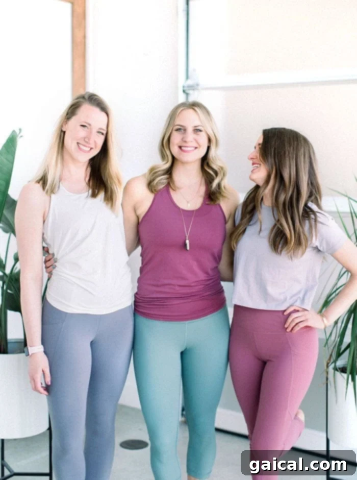 Team Fit Foodie: Decoding Intuition And Embracing Self-Love 4 Three women discussing intuitive eating and wellness
