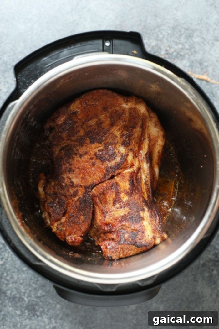 These carnitas Instant Pot area .a reader favorite because you get fall-off-the-bone carnitas in a fraction of the amount of time! pork in instant pot