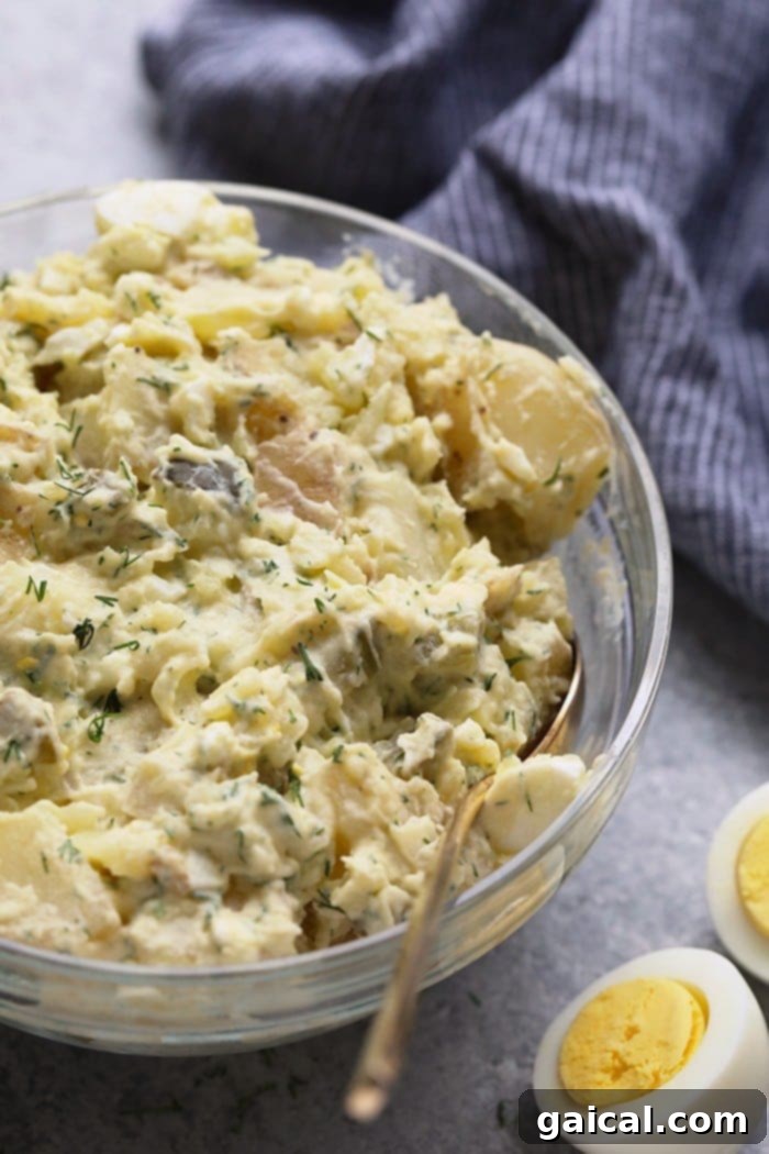 53 Game-Changing Plant-Based Recipes 21 Quick and healthy Instant Pot Potato Salad with Greek yogurt.