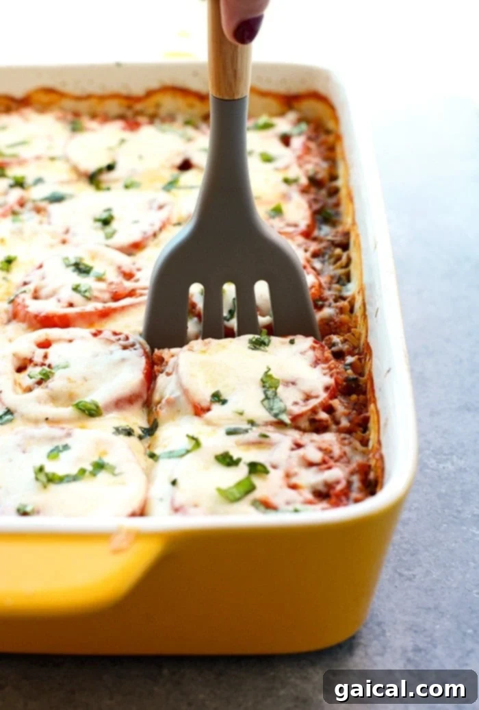 53 Game-Changing Plant-Based Recipes 45 Naked Spinach Quinoa Lasagna Casserole, a gluten-free and protein-packed vegetarian dinner.