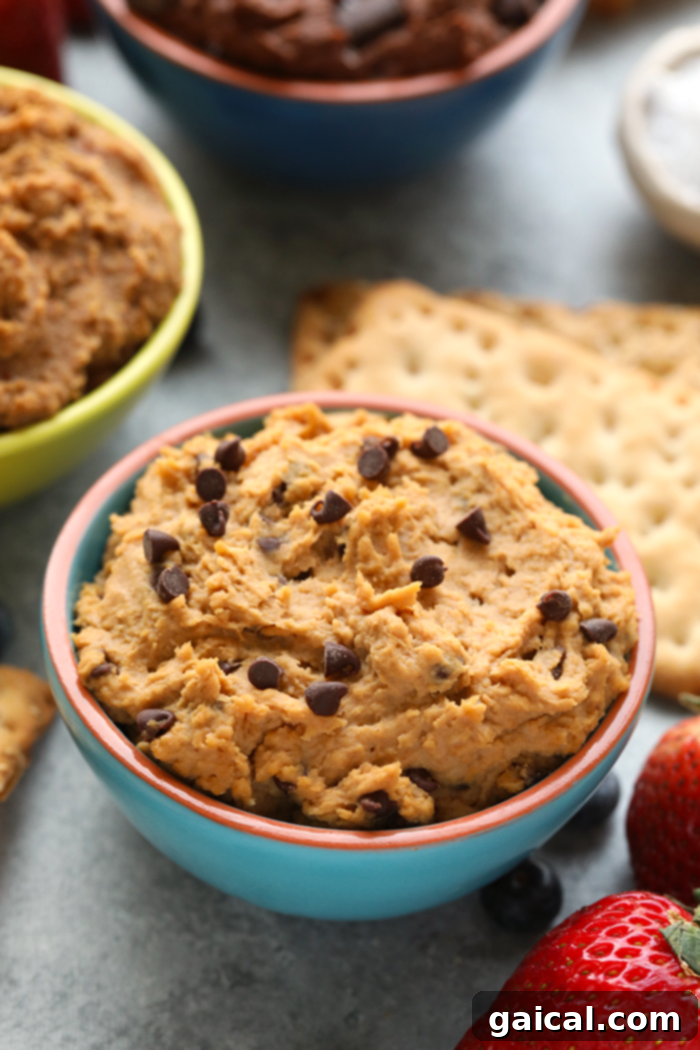 53 Game-Changing Plant-Based Recipes 47 Three variations of healthy edible vegan cookie dough.