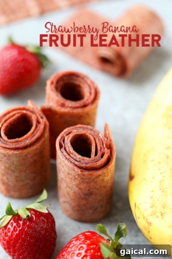 53 Game-Changing Plant-Based Recipes 54 Homemade Strawberry Banana Fruit Leather, a healthy vegan snack.