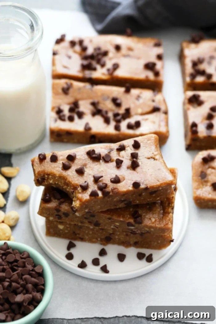 Homemade Peanut Butter Chocolate Chip Larabars Delicious homemade Peanut Butter Chocolate Chip Larabars, a perfect vegan and gluten-free on-the-go snack made with just 4 ingredients.
