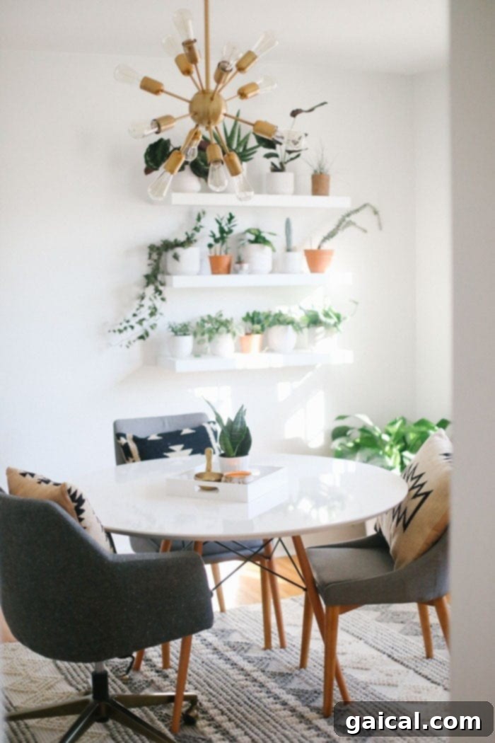 We're talking all things Fit Foodie HQ today with our mid-century home office room reveal! Check out our new multi-person workspace fully equipped with mid-century open shelving for our photography props, plants galore, lots of modern decor, and a wall tapestry! Fit Foodie HQ