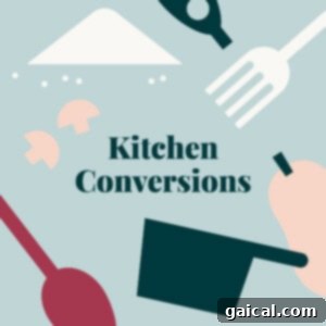 Sausage Pizza Pasta Blitz 3 A practical kitchen conversion chart showing various measurement equivalents and temperature conversions for cooking and baking.