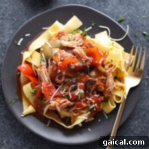 chicken cacciatore crock pot